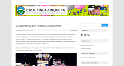 Desktop Screenshot of cracincacinqueta.com