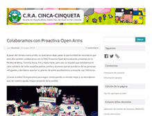 Tablet Screenshot of cracincacinqueta.com